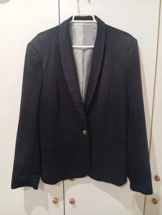 Americana azul marino talla L