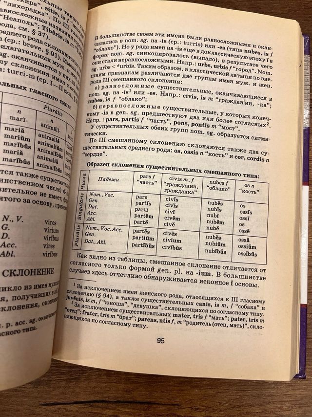 manual de latín en ruso