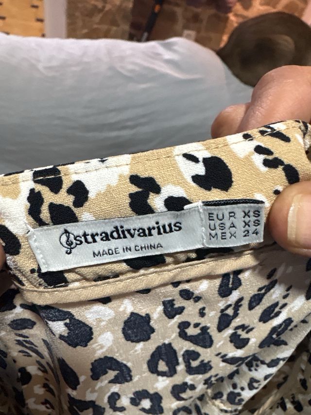 Falda estampada leopardo