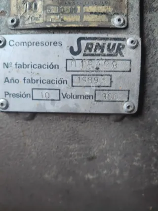 Compresor Samur 300L