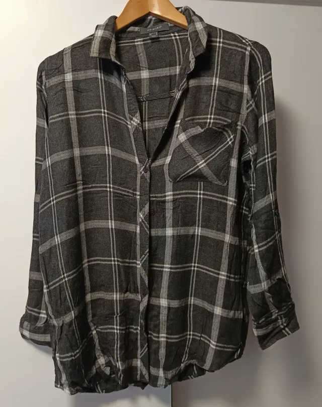 Blusa de cuadros Primark Talla S
