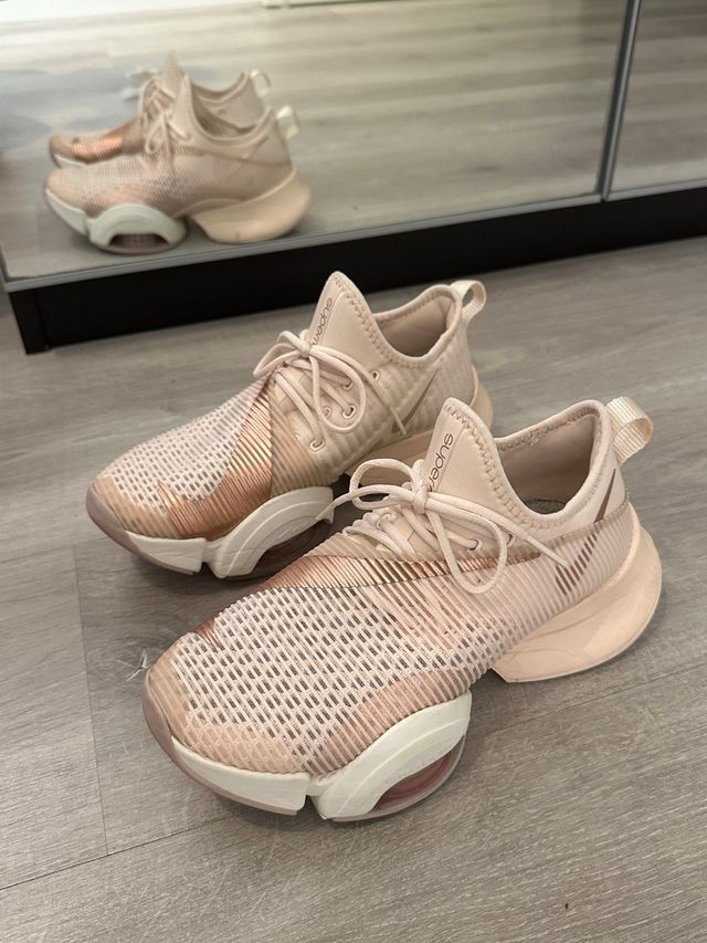 Zapatillas Nike Superrep Oro Rosa Talla 37