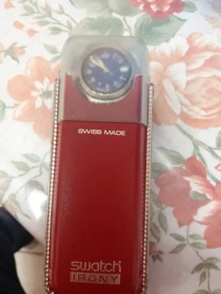 Orologio Swatch Irony Blu Argento