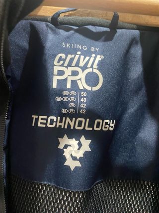 Chaqueta de hombre impermeable