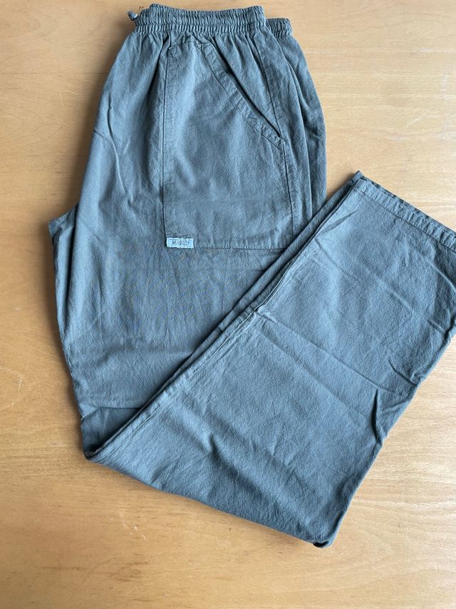 Pantalón Mabel verde oliva verano