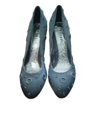 Scarpe donna eleganti grigio/argento