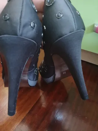 Scarpe donna eleganti grigio/argento