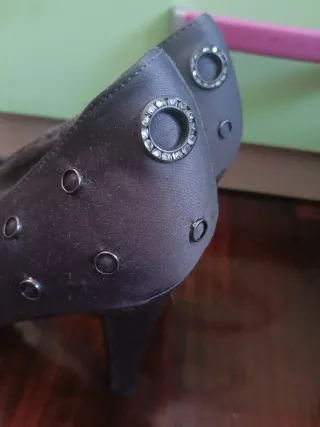 Scarpe donna eleganti grigio/argento