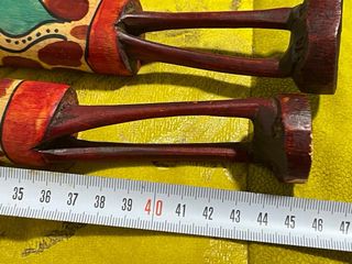 Pareja Tallas Madera Africanas