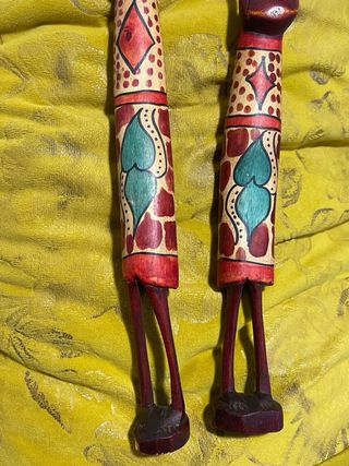 Pareja Tallas Madera Africanas