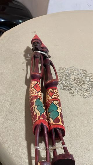 Pareja Tallas Madera Africanas