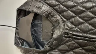 Chaqueta de cuero para moto