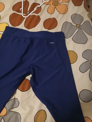 Mallas Adidas Gimnasia Azul