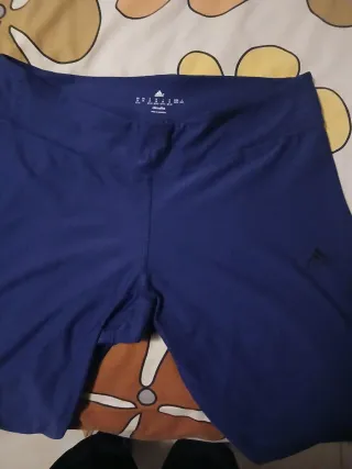 Mallas Adidas Gimnasia Azul