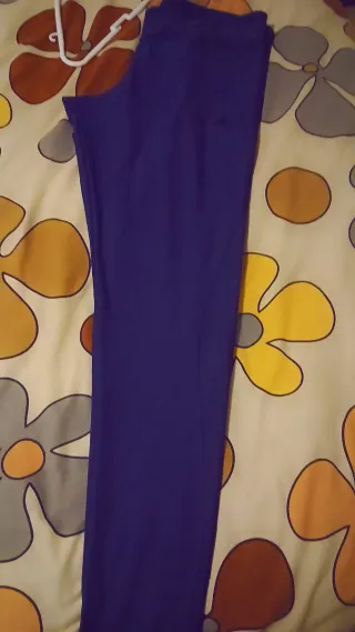 Mallas Adidas Gimnasia Azul