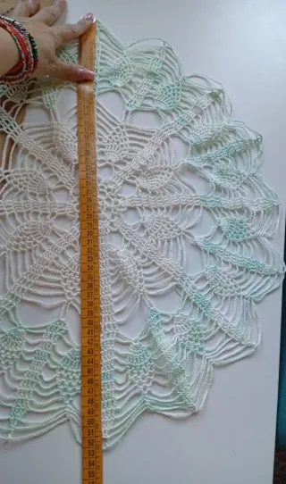 Centrino uncinetto grande 52 cm