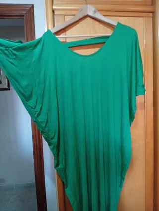 Vestido verde talla única