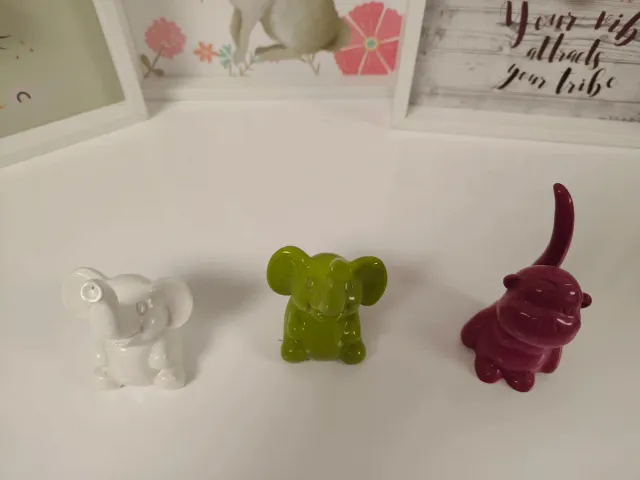 Pack 3 Cuadros Florales y 3 Figuras Decorativas