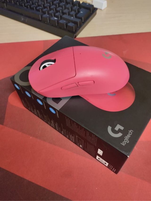 Ratón Logitech Pro X Superlight 2 Rosa
