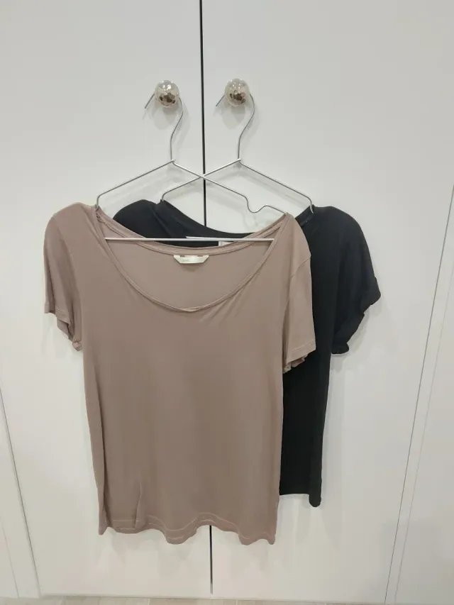 2 Camisetas Manga Corta Mujer
