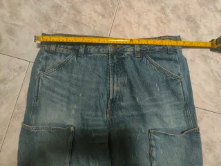 Jeans Cargo Zara Uomo Vintage Workwear