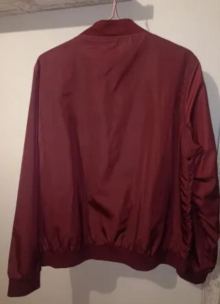 Chaqueta bomber granate