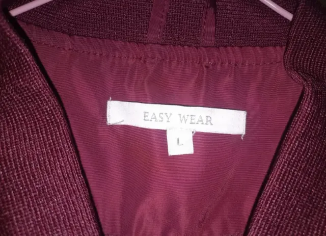 Chaqueta bomber granate