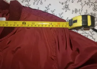 Chaqueta bomber granate