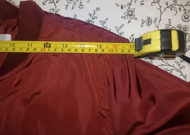 Chaqueta bomber granate