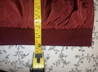 Chaqueta bomber granate