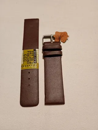 Cinturino DILOy Pelle Marrone 20mm