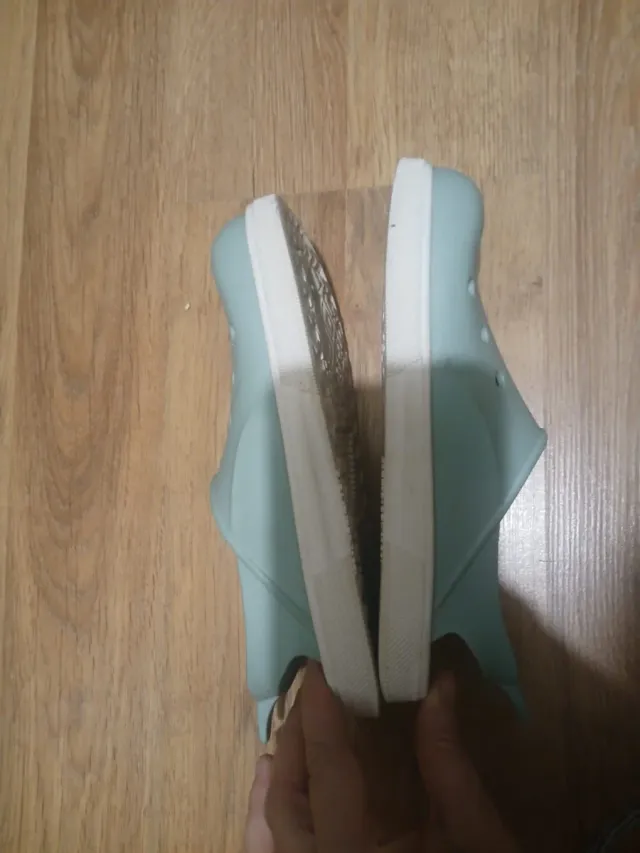 Crocs barefoot. Marca Boatilus verde menta n°32/33