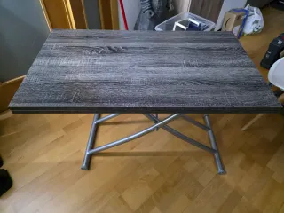 Mesa comedor elevable y extensible