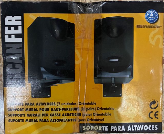 Soportes Altavoces SCANFER Orientables (2 uds)