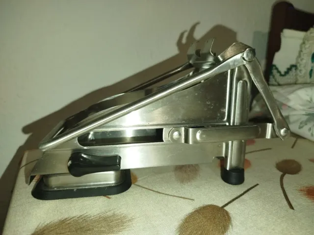 Cortador de Patatas Metal y Plástico