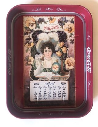 Lote 4 articoli promozionali Coca-Cola