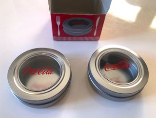Lote 4 articoli promozionali Coca-Cola