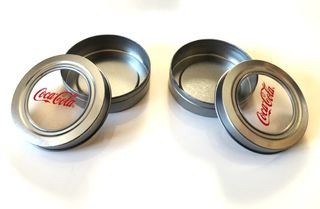 Lote 4 articoli promozionali Coca-Cola