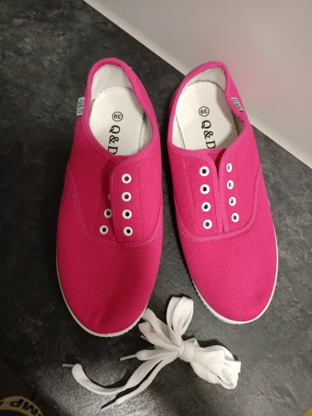 Zapatillas playeras rosas sin estrenar Talla 38