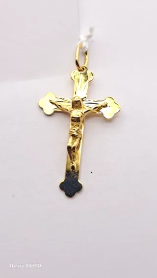 Cruz de oro 18k