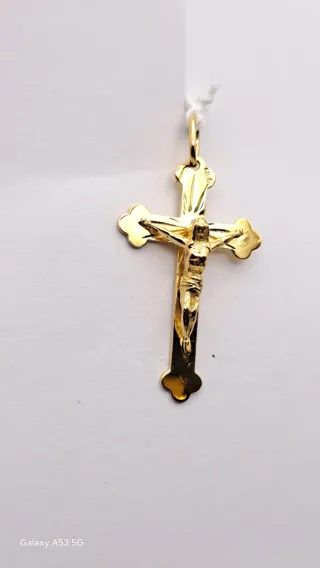 Cruz de oro 18k