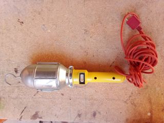 Lampada da officina portatile gialla