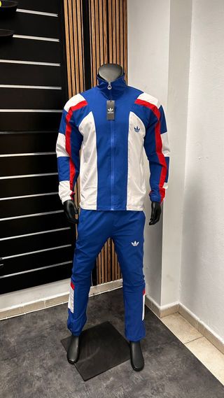 Chándal Adidas Azul, Rojo y Blanco