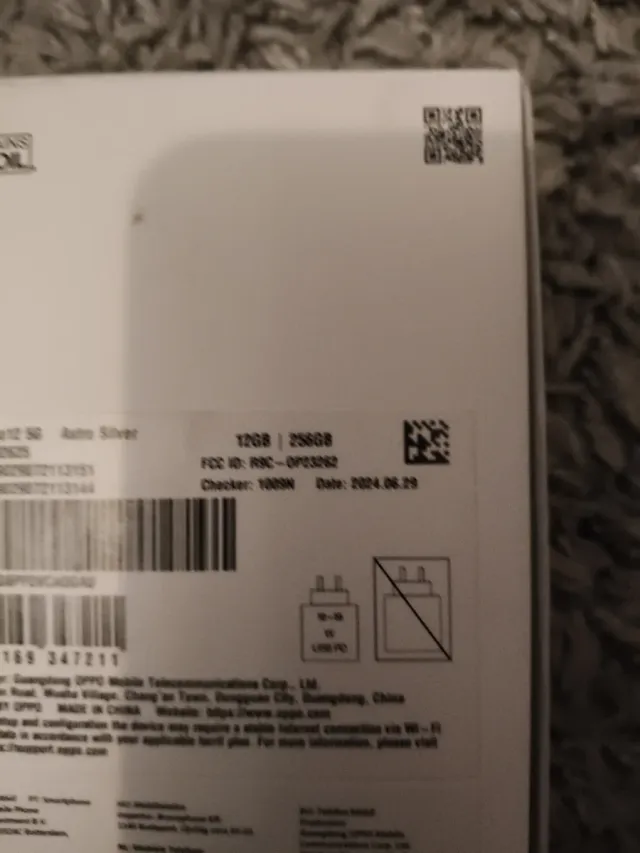 Oppo Reno 12 5G , 12 Ram