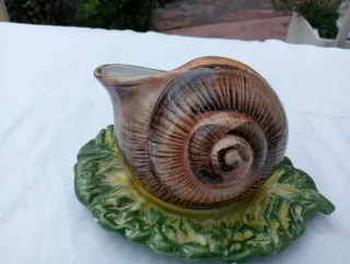 Lumachiera in ceramica