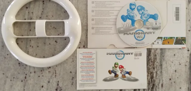 Volante Mario Kart Wii + Juego