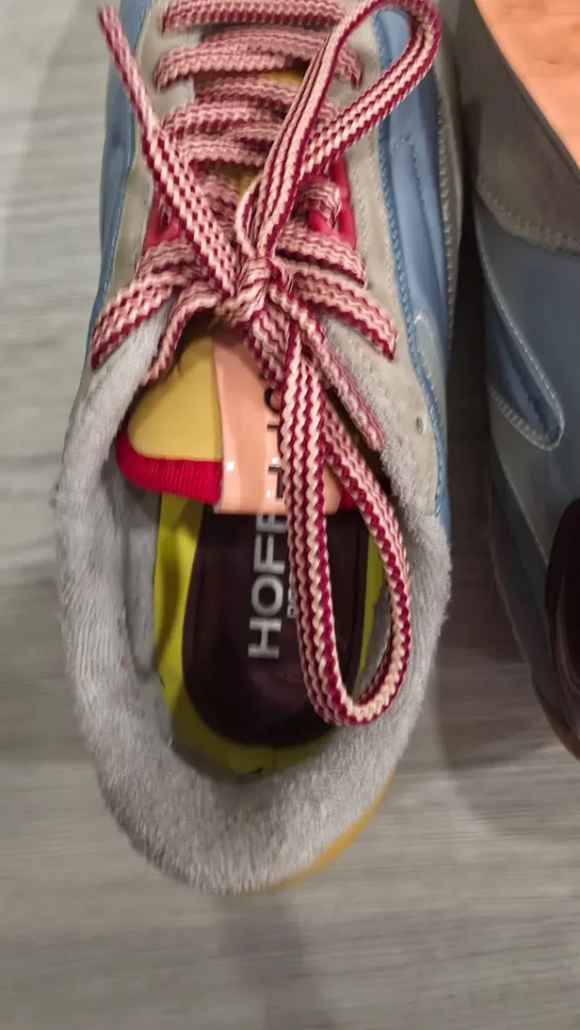 Zapatillas Hoff Mujer Azul y Gris