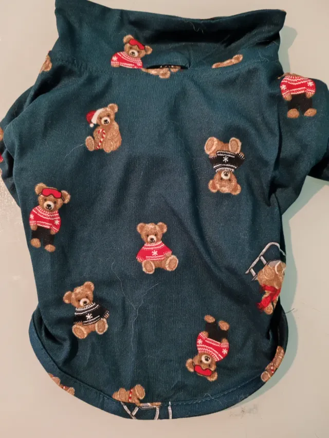 Jersey para perro talla XS con estampado de osos