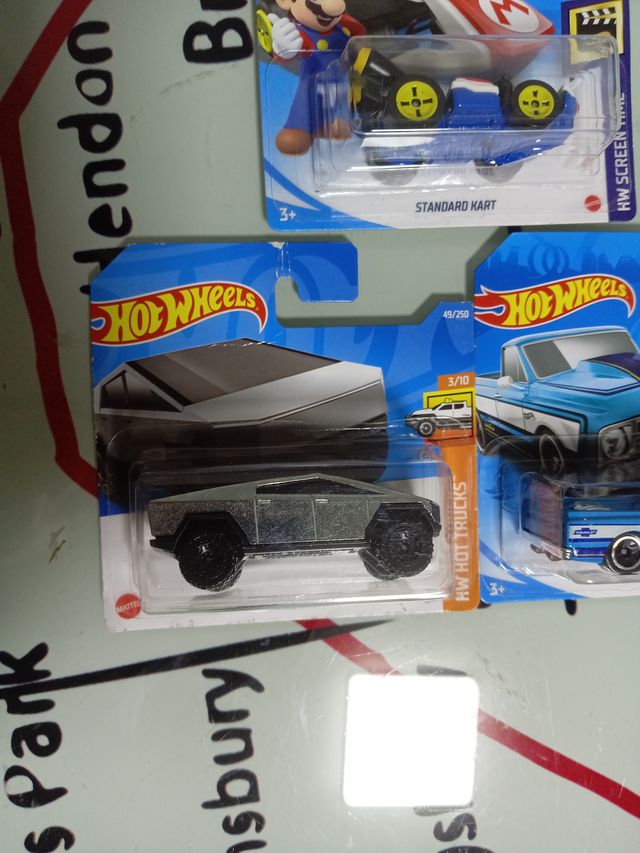 Lote 3 Coches Hot Wheels