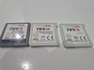 Lote 3 juegos FIFA Nintendo 3DS